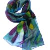 The purpose of this image is to allow people to see the design of the silk neck scarf effectively