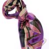 The purpose of this image is to allow people to see the design of the silk neck scarf effectively