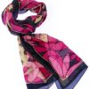 The purpose of this image is to allow people to see the design of the silk neck scarf effectively