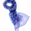 The purpose of this image is to allow people to see the design of the silk neck scarf effectively