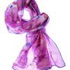 The purpose of this image is to allow people to see the design of the silk neck scarf effectively