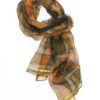 The purpose of this image is to allow people to see the design of the silk neck scarf effectively