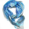 The purpose of this image is to allow people to see the design of the silk neck scarf effectively