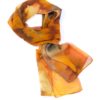 The purpose of this image is to allow people to see the design of the silk neck scarf effectively